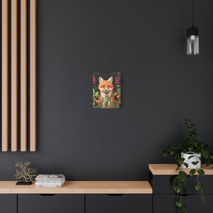 Food Forest Fox - Available in 4 Sizes - Matte Canvas