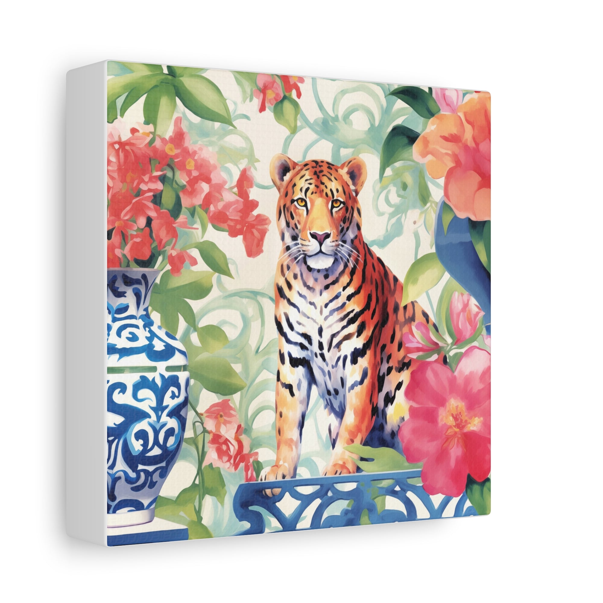 The Tiger’s Garden - Available in 4 Sizes - Matte Canvas