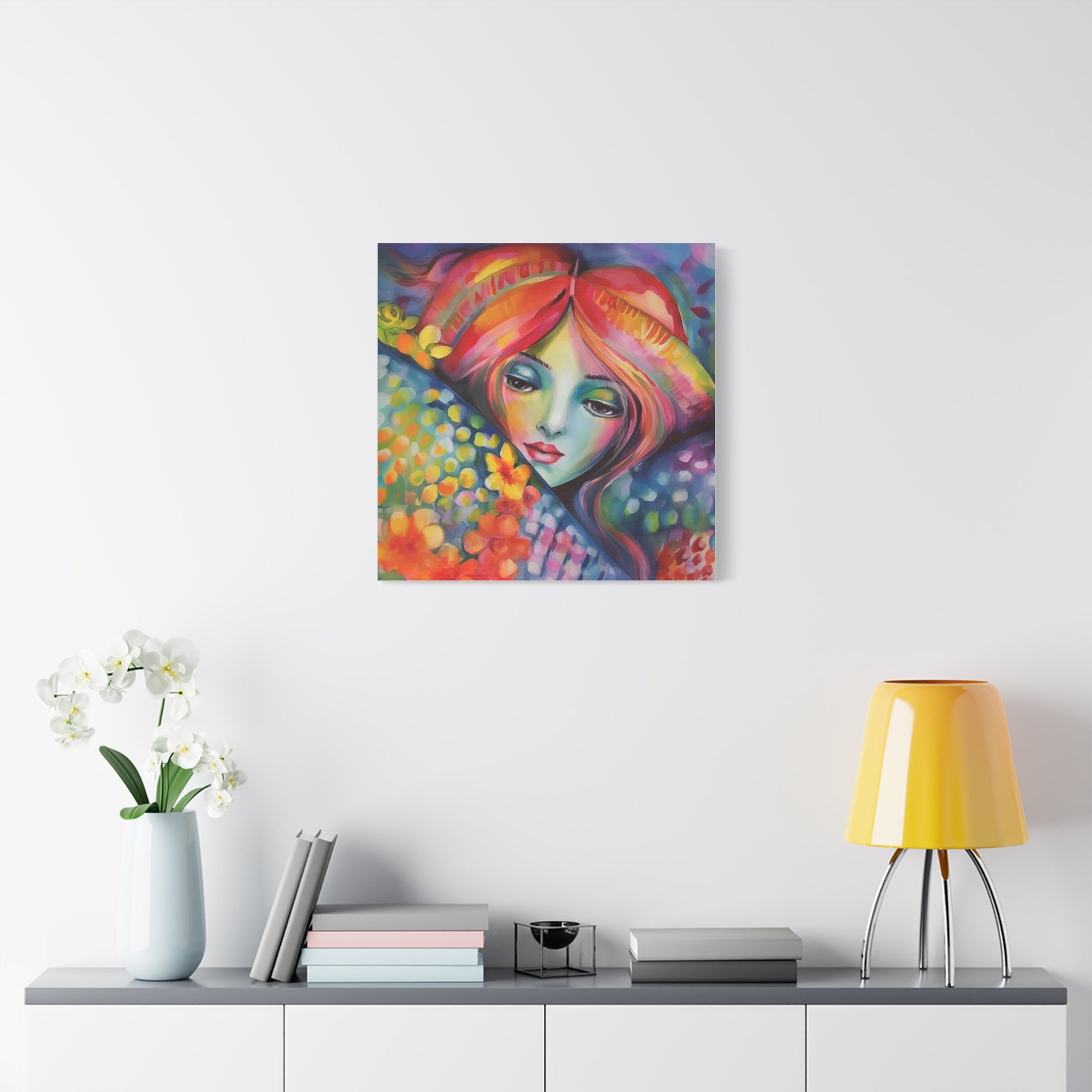 Mermaid Dreaming - Available in 4 Sizes - Matte Canvas