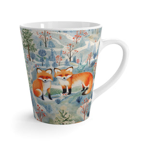 Latte Mug - Fox Friend Trails