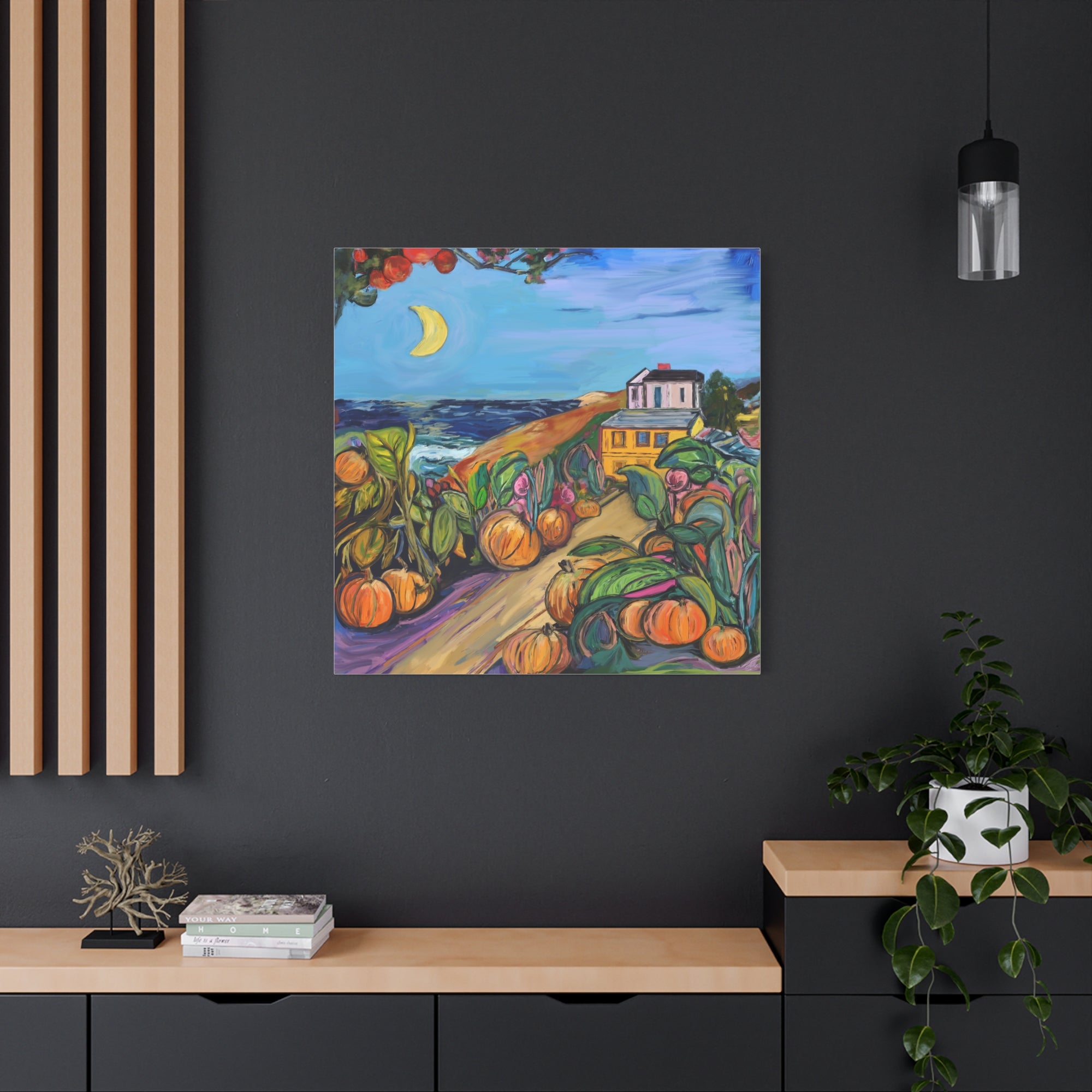 Half Moon Bay Pumpkin Festival  - Available in 5 Sizes - Matte Canvas