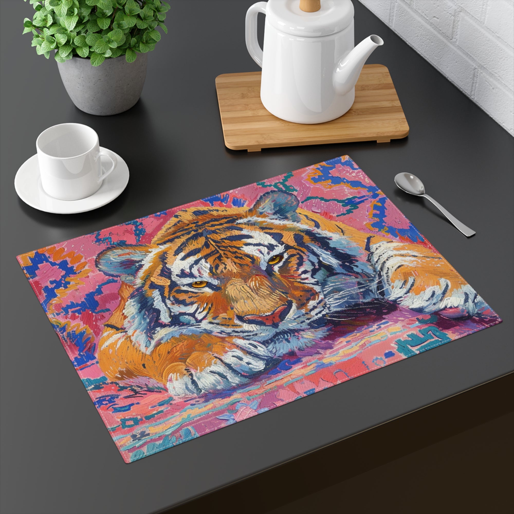 Placemat, 1pc - Moroccan tiger