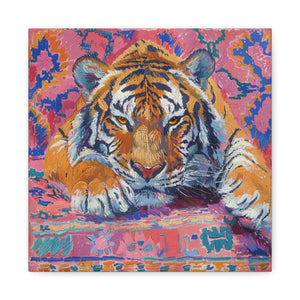 Moroccan Tiger - Available in 5 Sizes - Matte Canvas