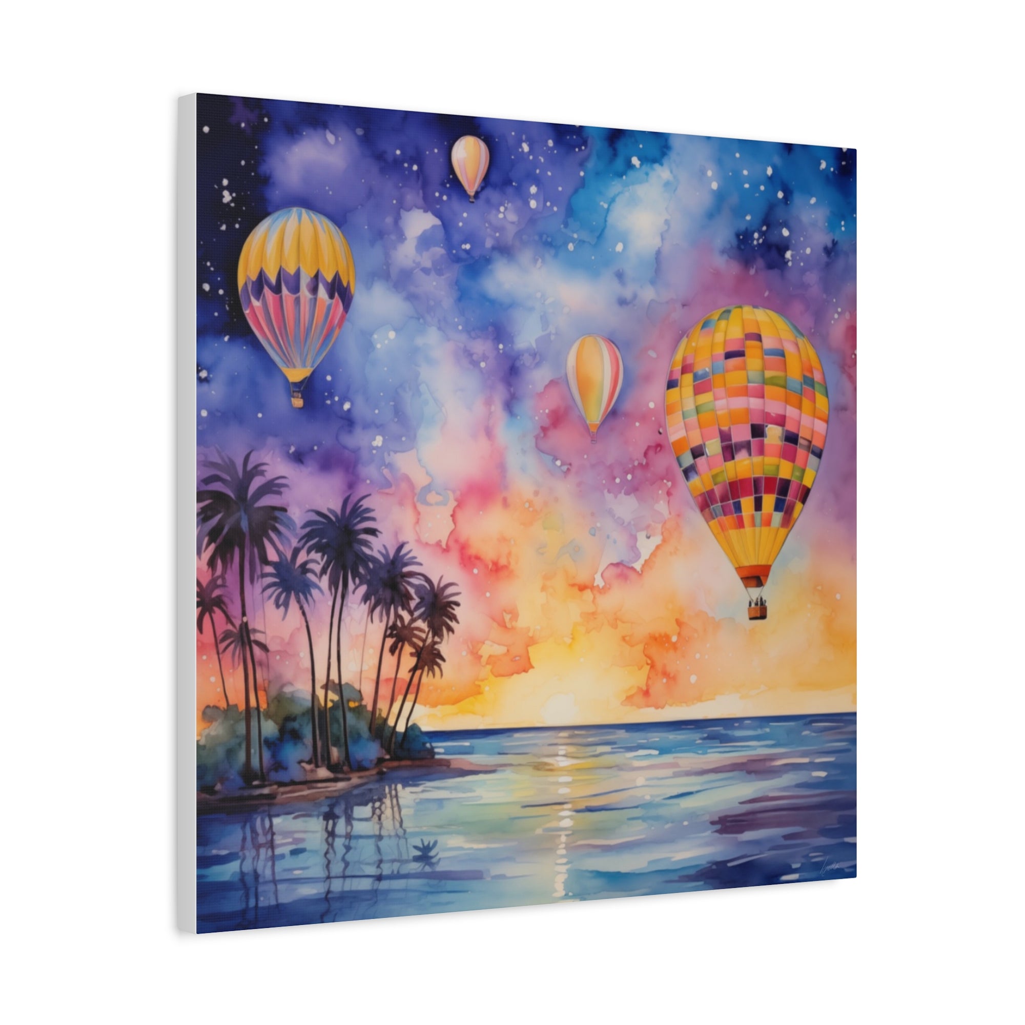 Gulf Coast Flow Balloon Glow - Available in 5 Sizes - Matte Canvas