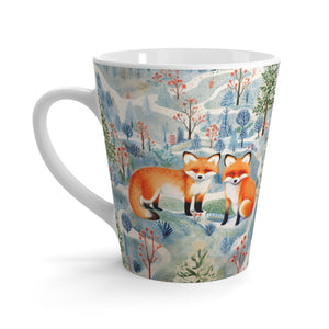 Latte Mug - Fox Friend Trails