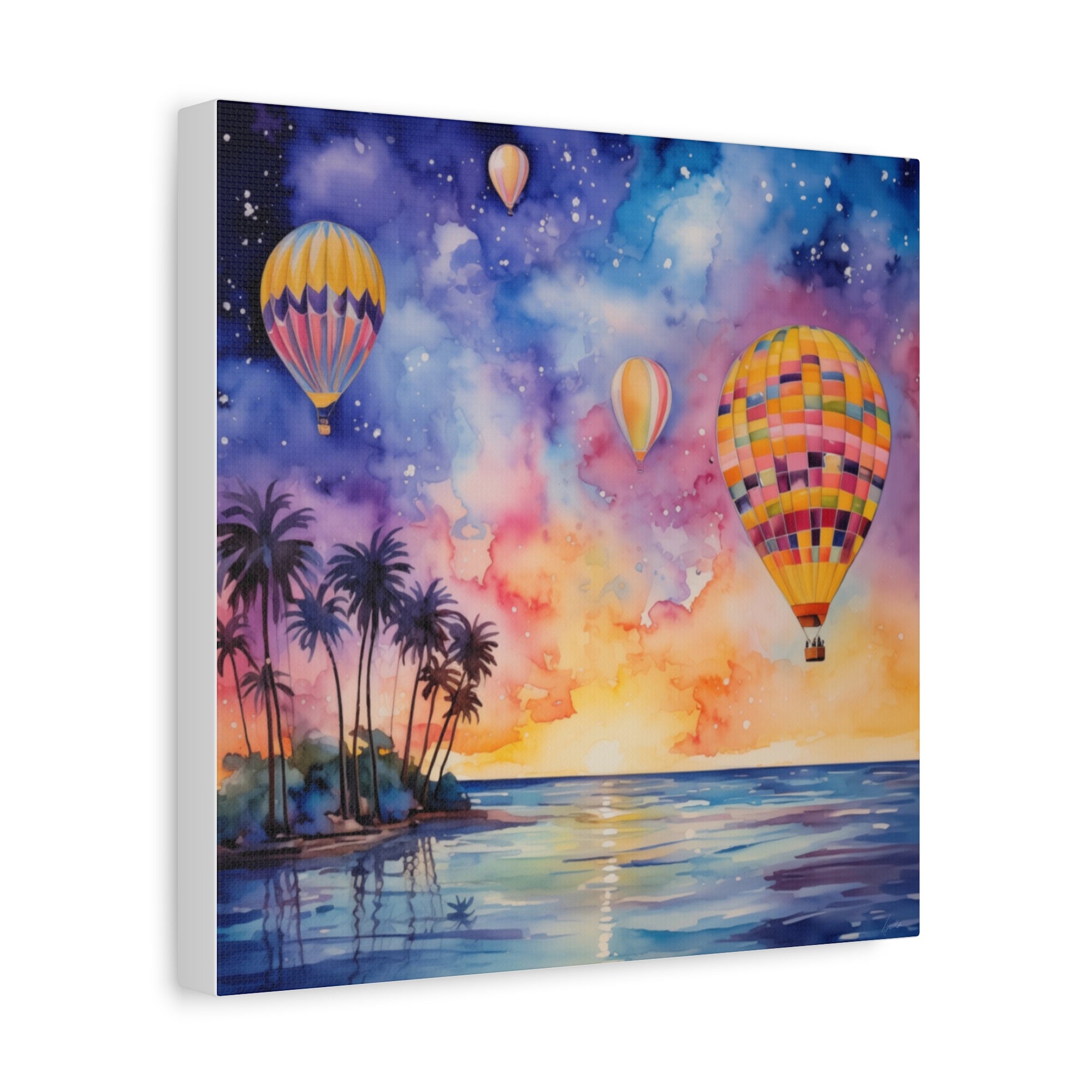 Gulf Coast Flow Balloon Glow - Available in 5 Sizes - Matte Canvas