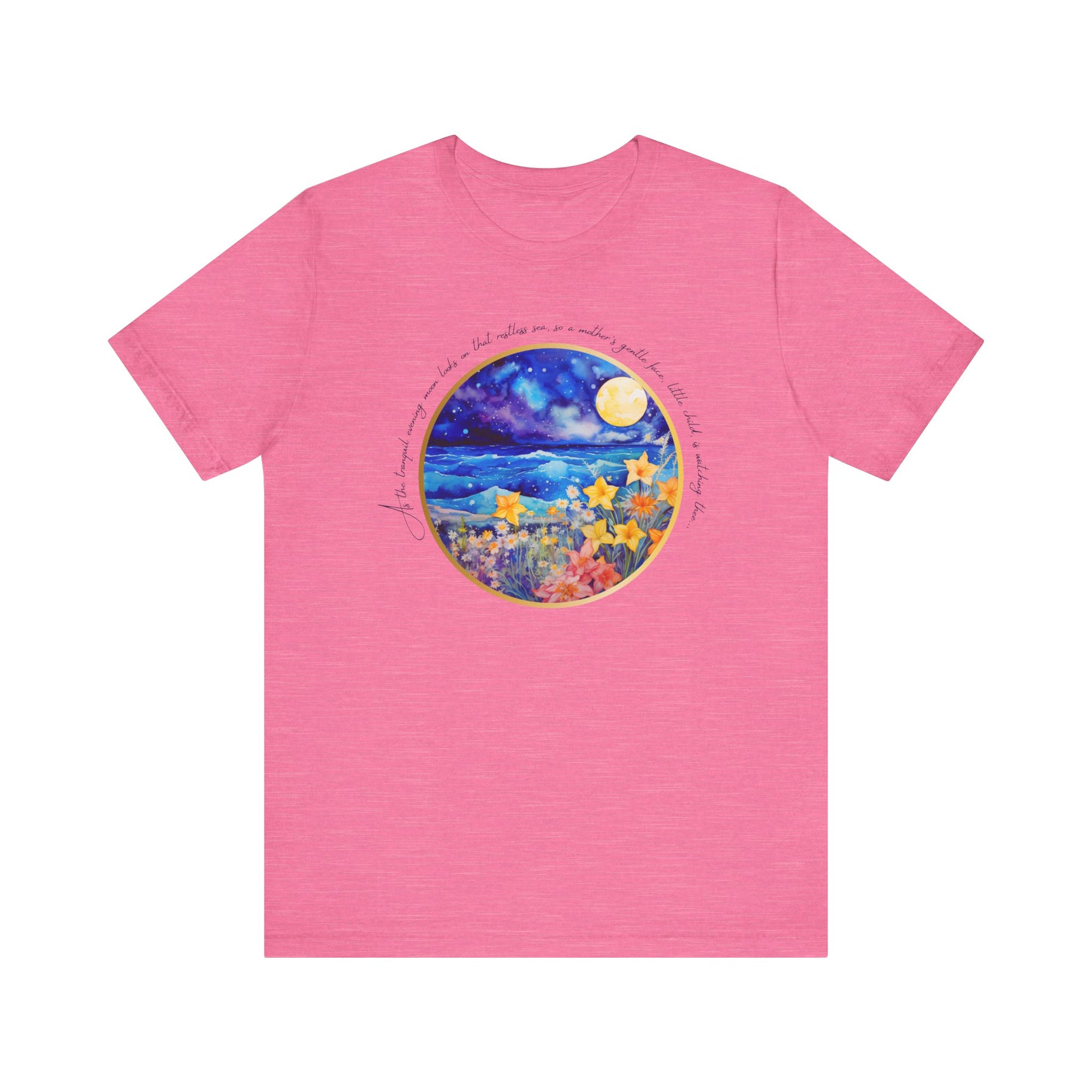 Mother Moon - Personalization option - Unisex Jersey Short Sleeve Tee