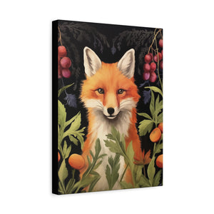 Food Forest Fox - Available in 4 Sizes - Matte Canvas