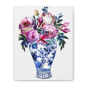 Vivid Chinoiserie No. 3 - Available in 4 Sizes - Matte Canvas