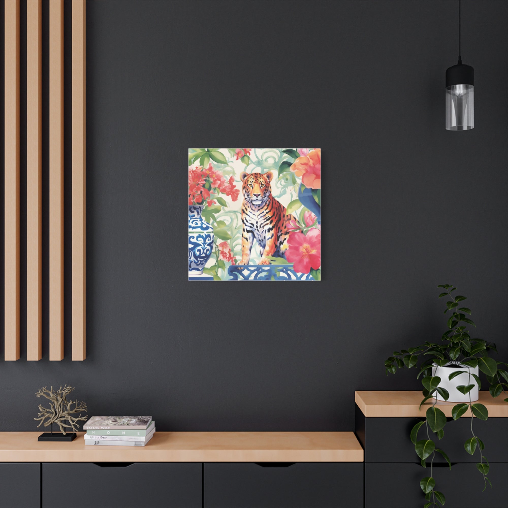 The Tiger’s Garden - Available in 4 Sizes - Matte Canvas