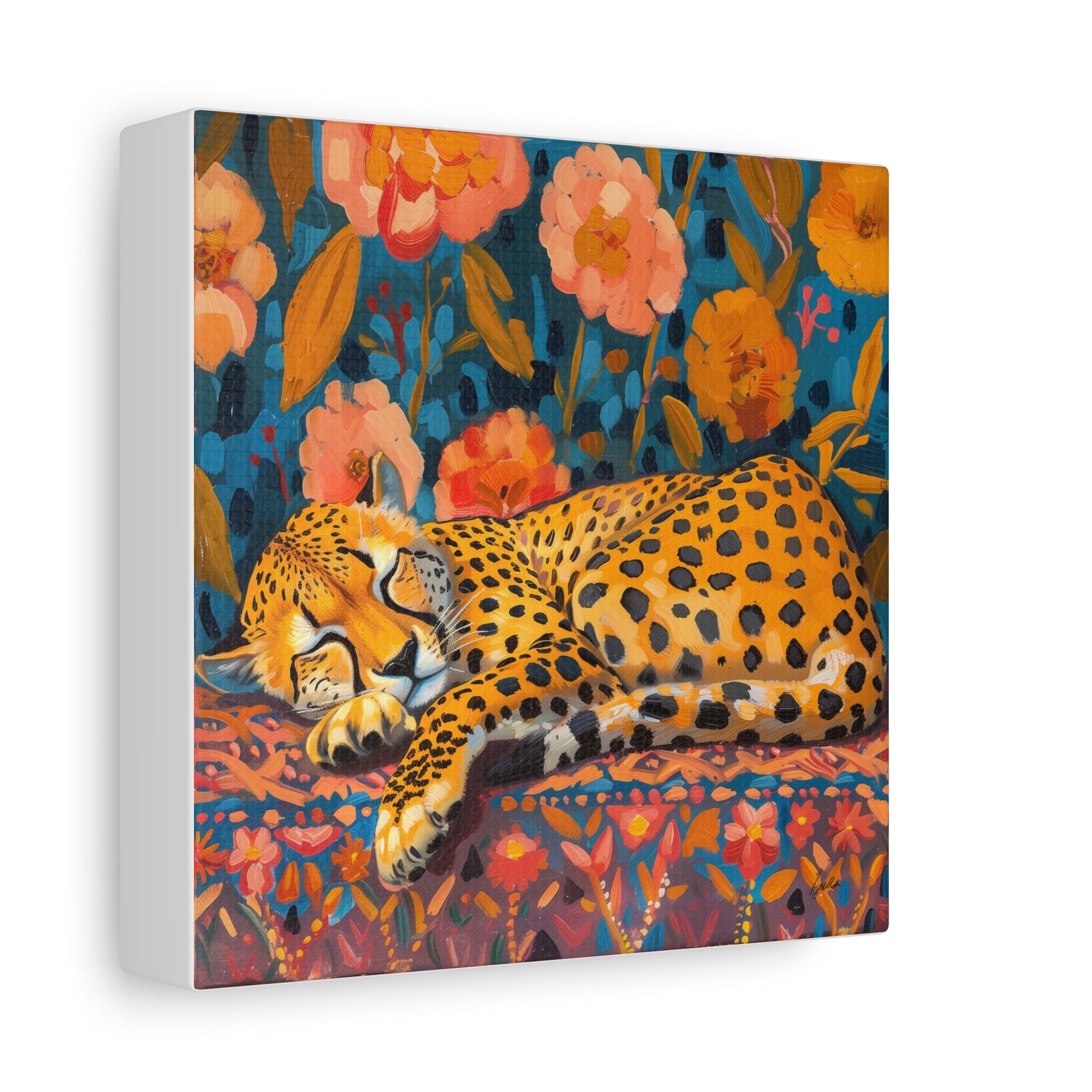 Cheetah Sweet Dreams  - Available in 5 Sizes - Matte Canvas