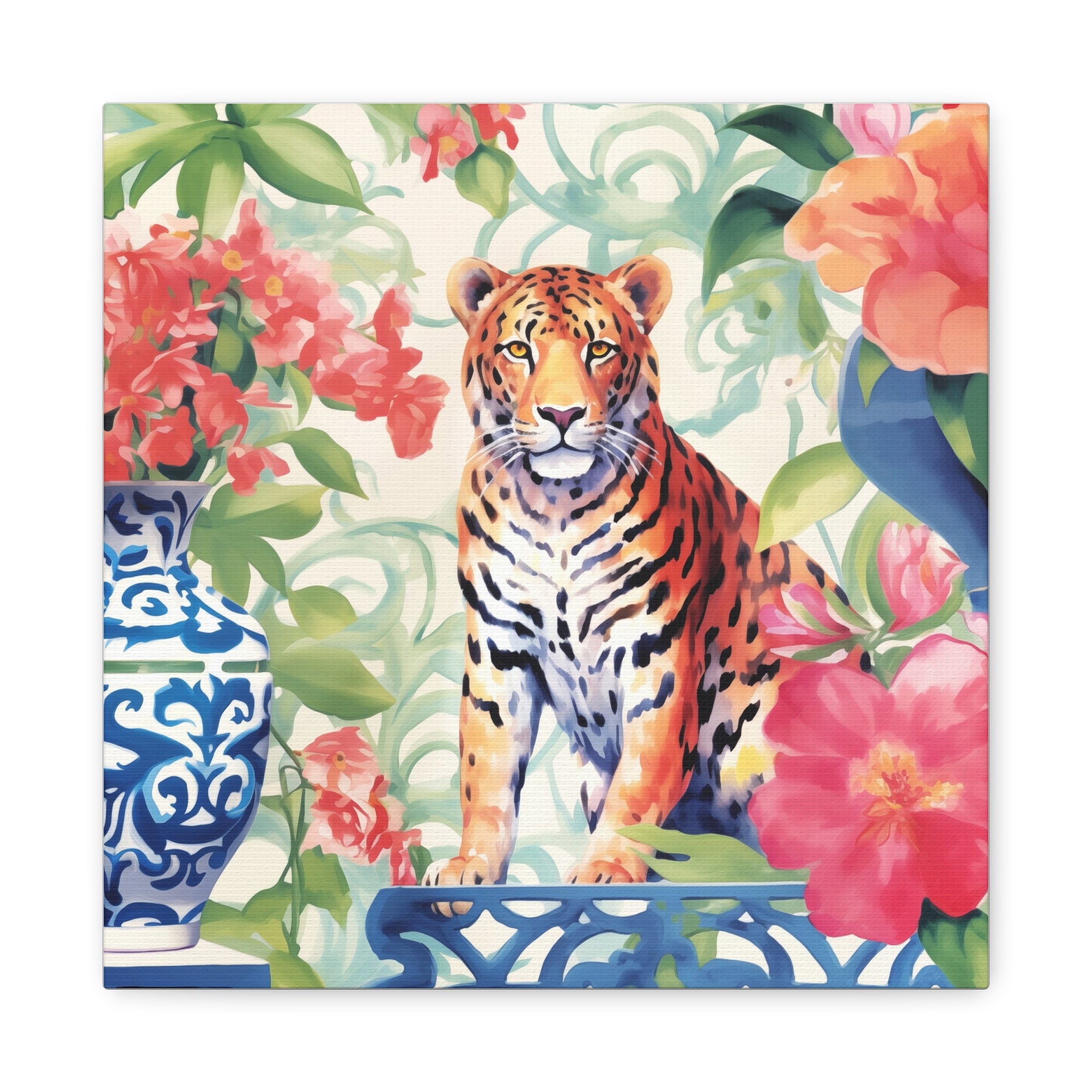 The Tiger’s Garden - Available in 4 Sizes - Matte Canvas