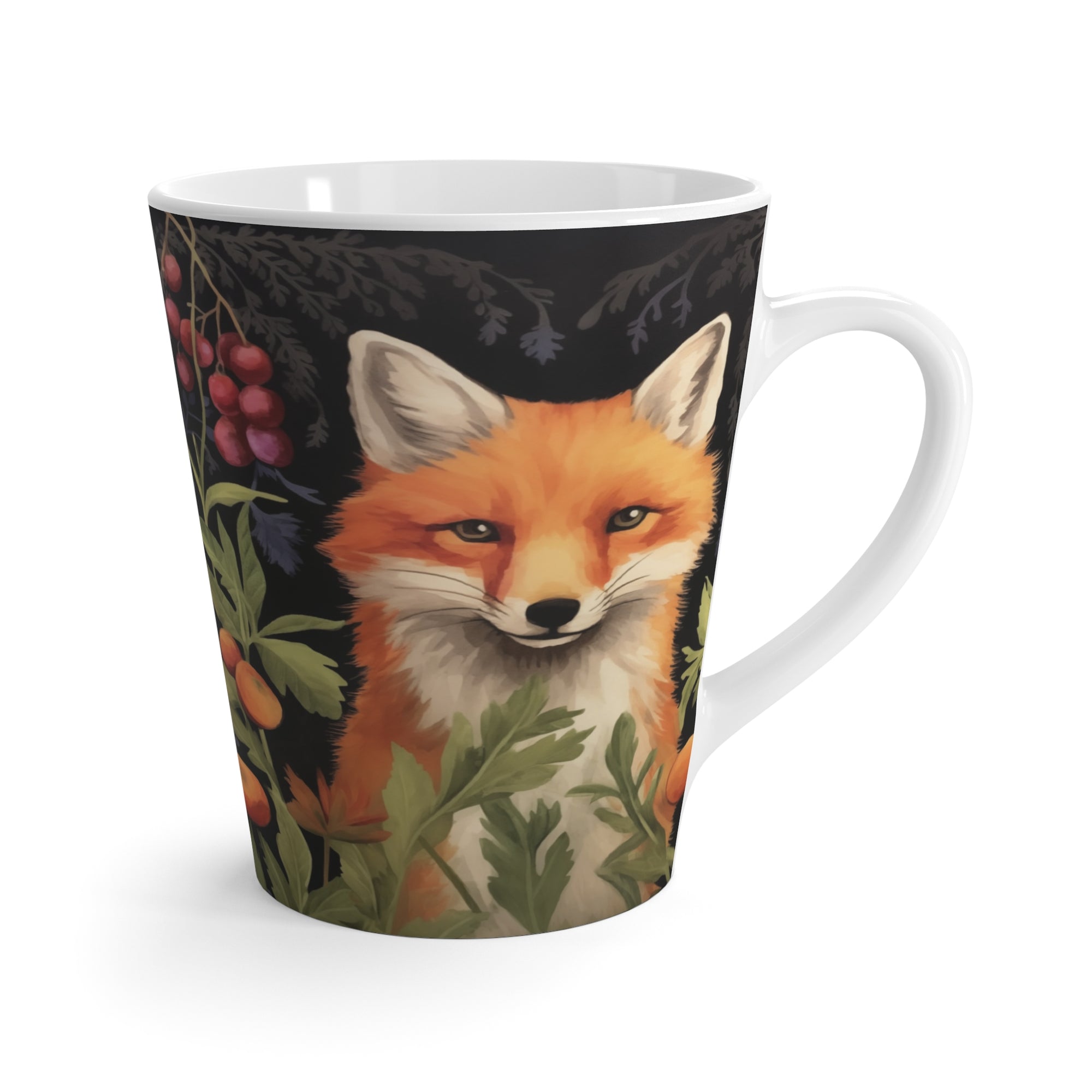 Latte Mug - Food Forest Fox