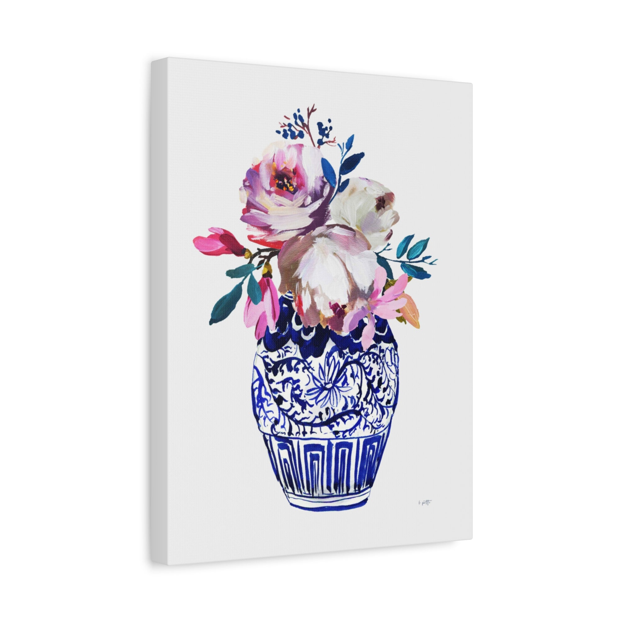 Vivid Chinoiserie No. 2 - Available in 4 Sizes - Matte Canvas