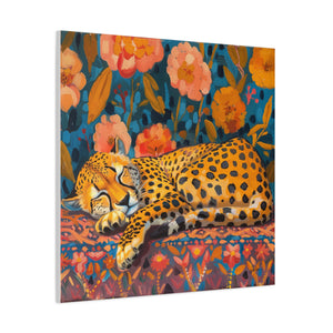 Cheetah Sweet Dreams  - Available in 5 Sizes - Matte Canvas