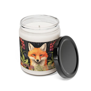 Fox Fur - Scented Soy Candle, 9oz  Luxurious smooth & creamy cashmere blended with subtle notes of amber and cardamom… A wily awakening of the senses