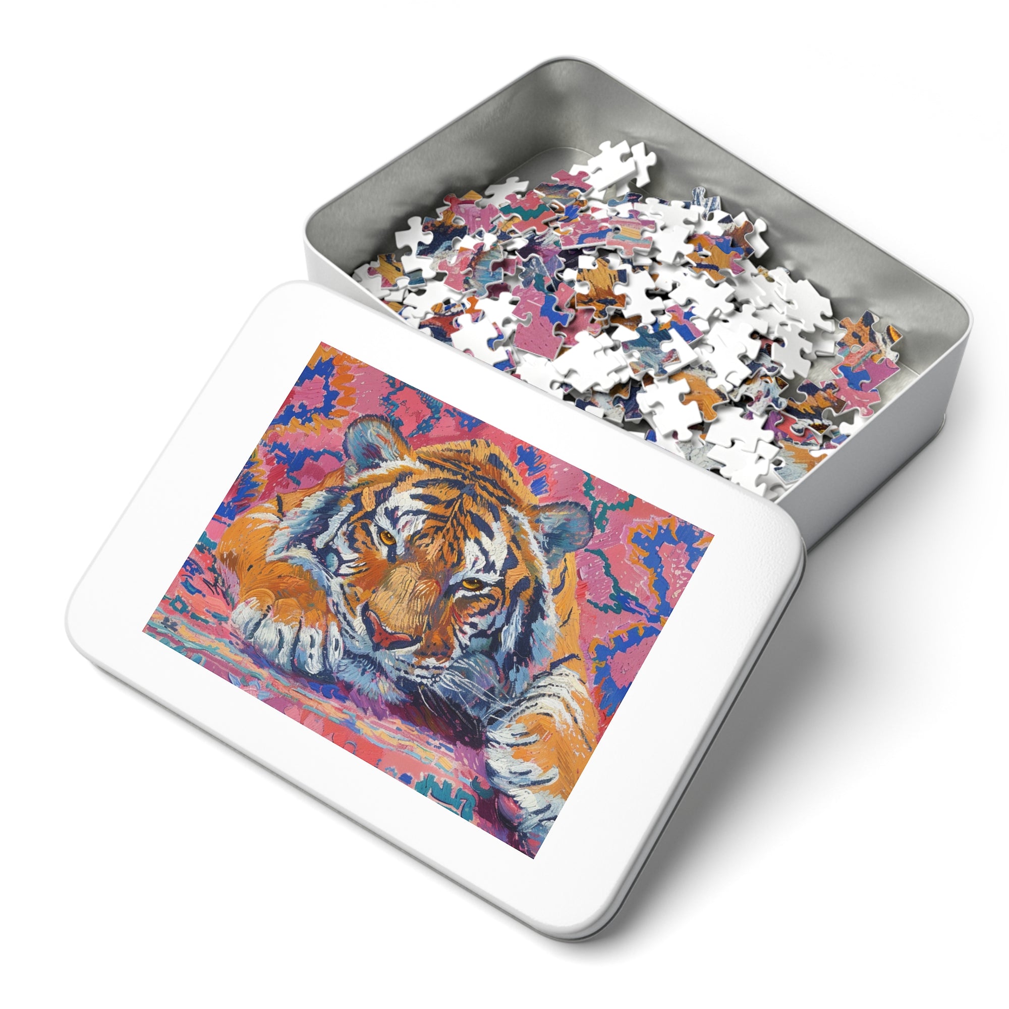 Jigsaw Puzzle | Moroccan Tiger (30,  252, 500 & 1000-Piece)