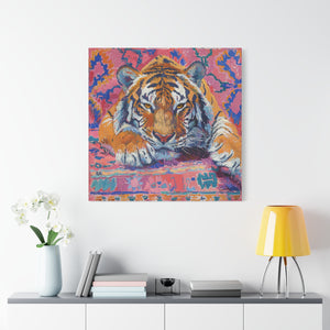 Moroccan Tiger - Available in 5 Sizes - Matte Canvas