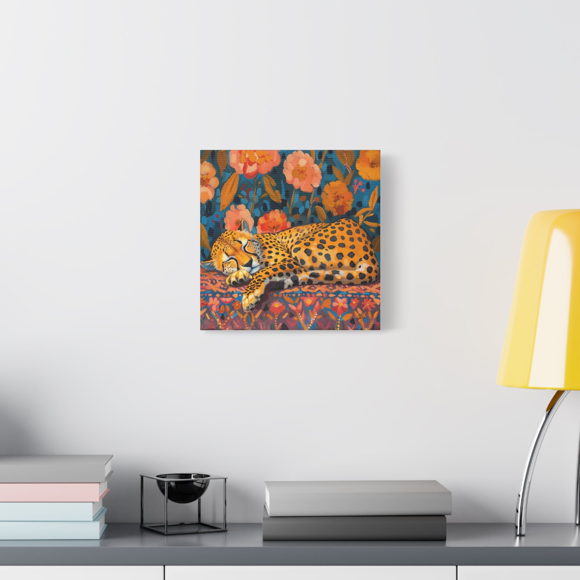 Cheetah Sweet Dreams  - Available in 5 Sizes - Matte Canvas