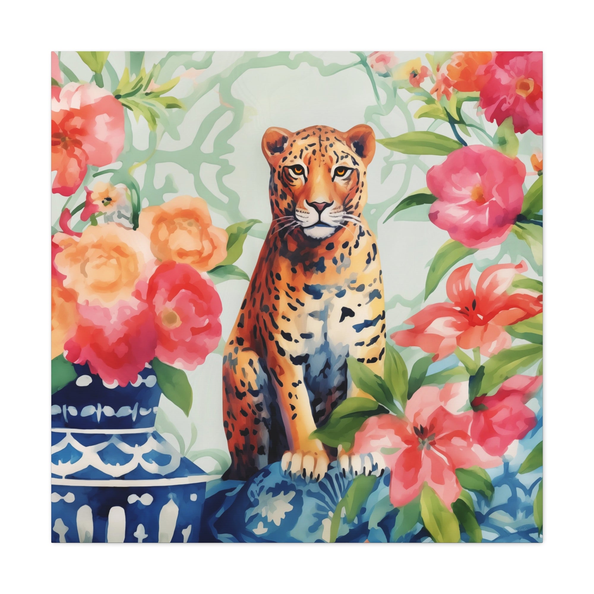 Tigress Garden - Available in 4 Sizes - Matte Canvas