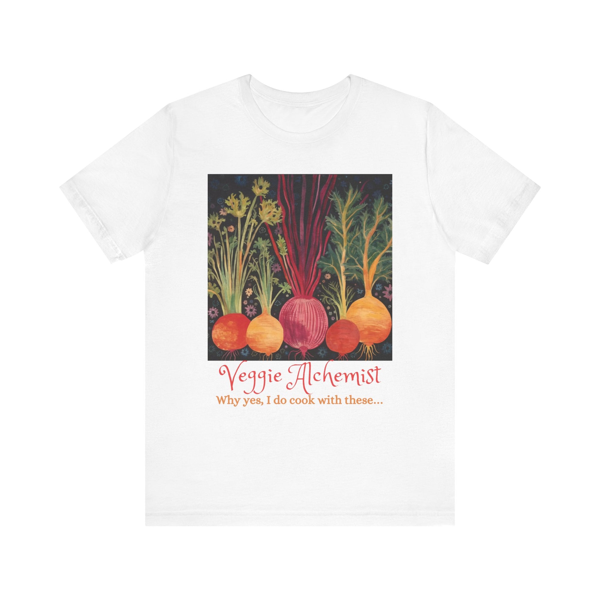 Veggie Alchemist - Personalization Option - Unisex Jersey Short Sleeve Tee