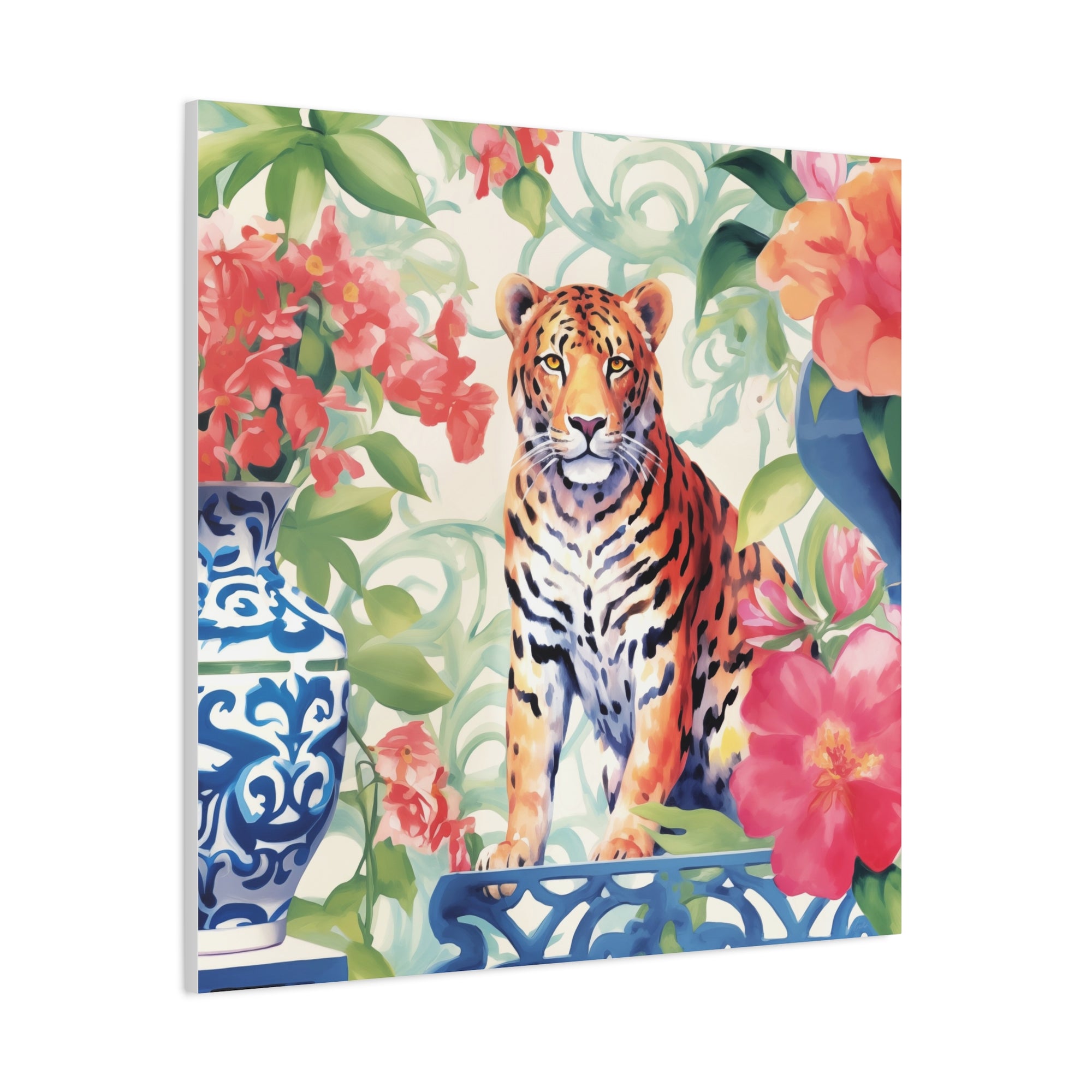 The Tiger’s Garden - Available in 4 Sizes - Matte Canvas