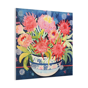 Confetti Protea - Available in 4 Sizes - Matte Canvas