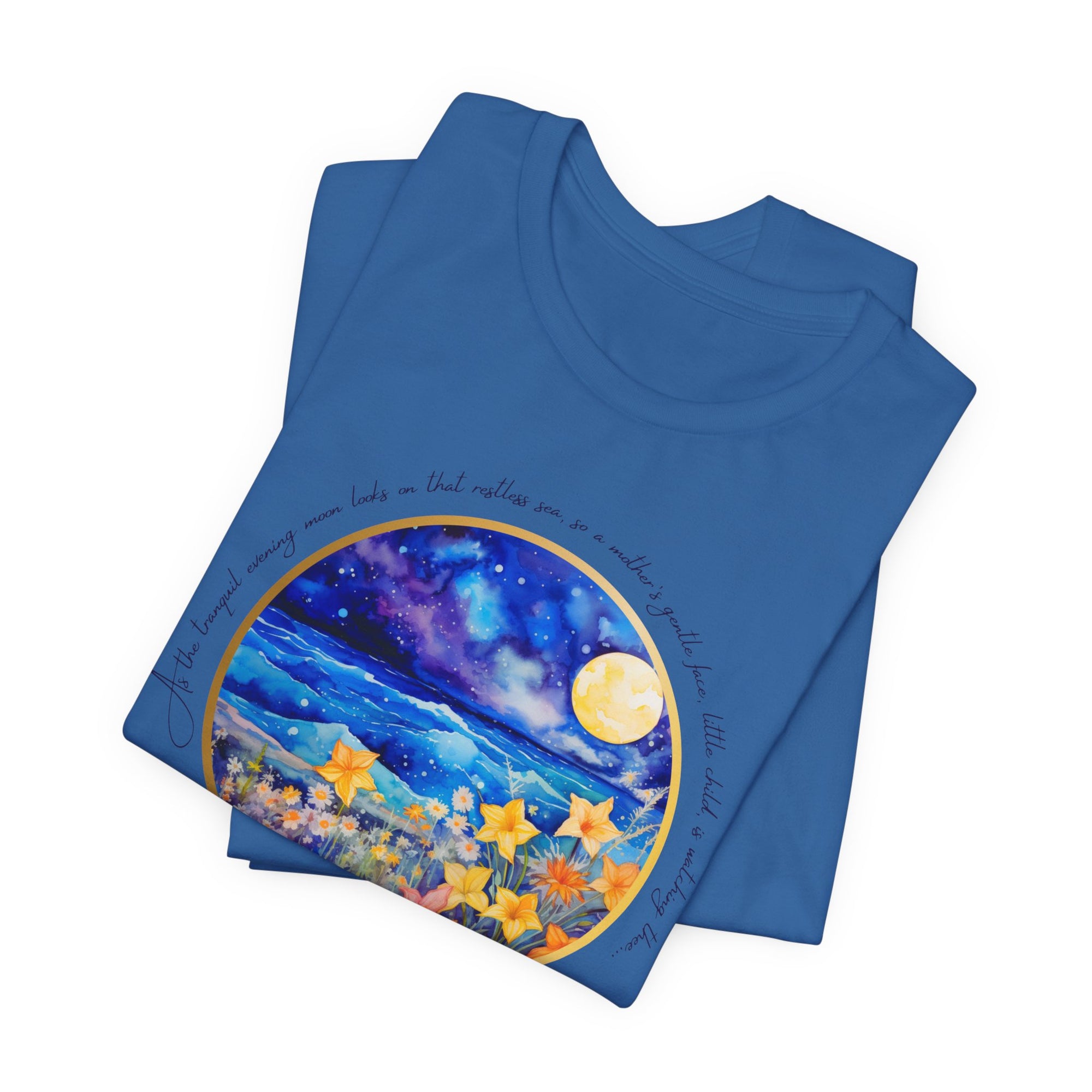 Mother Moon - Personalization option - Unisex Jersey Short Sleeve Tee