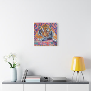 Moroccan Tiger - Available in 5 Sizes - Matte Canvas