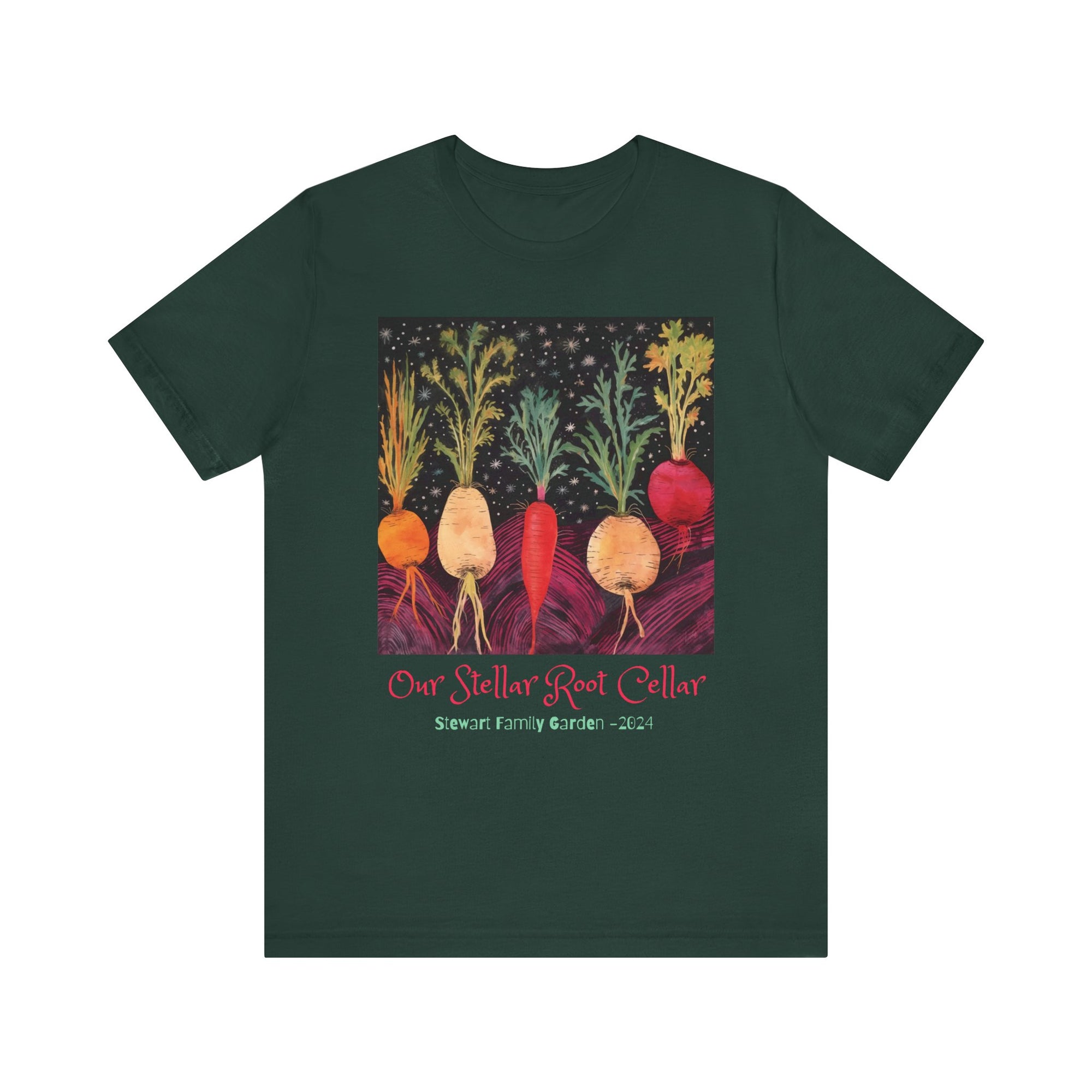 Stellar Root Cellar - Personalization option - Unisex Jersey Short Sleeve Tee