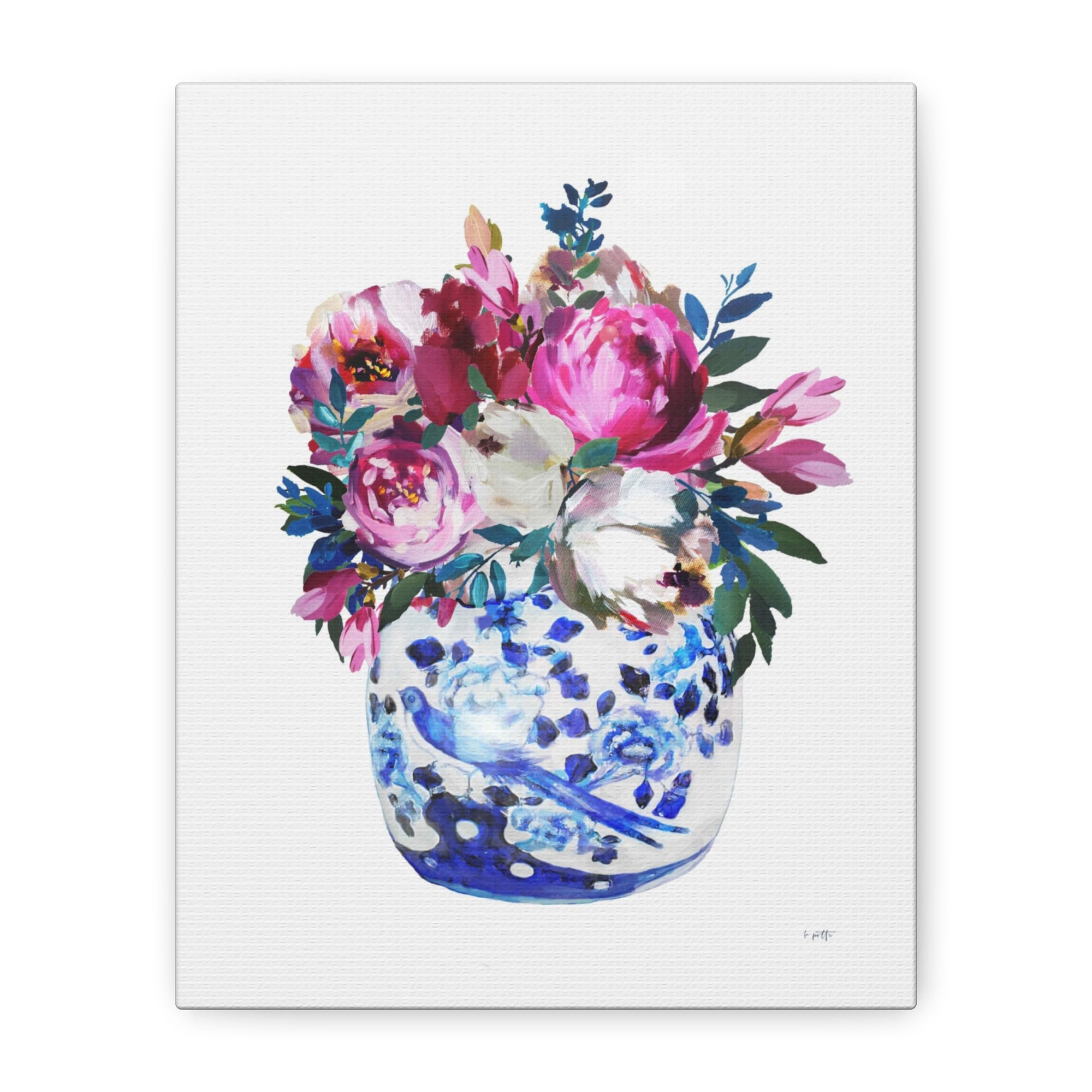 Chinoiserie No. 4 - Available in 4 Sizes - Matte Canvas