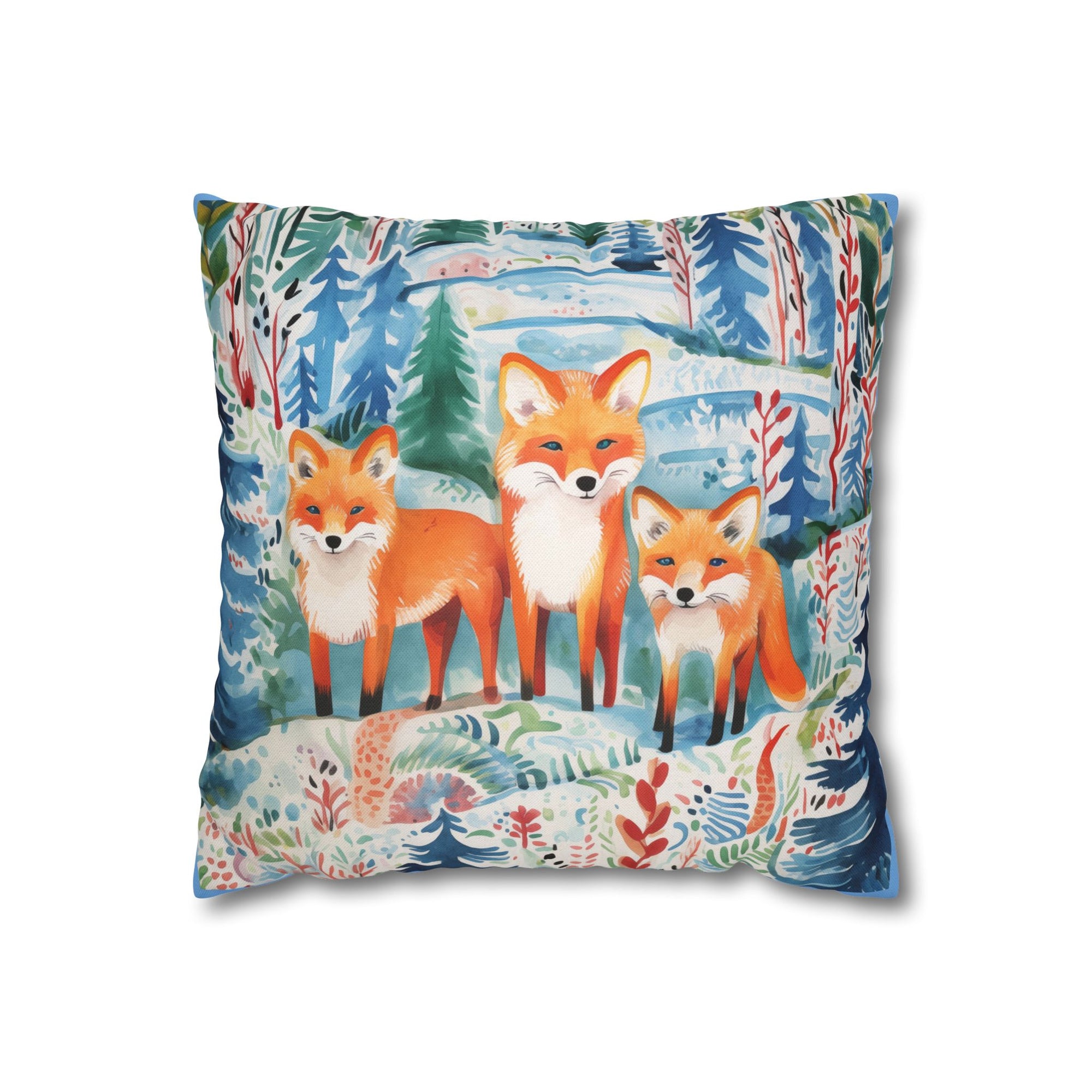 Spun Polyester Square Pillowcase - Spotted Fawn