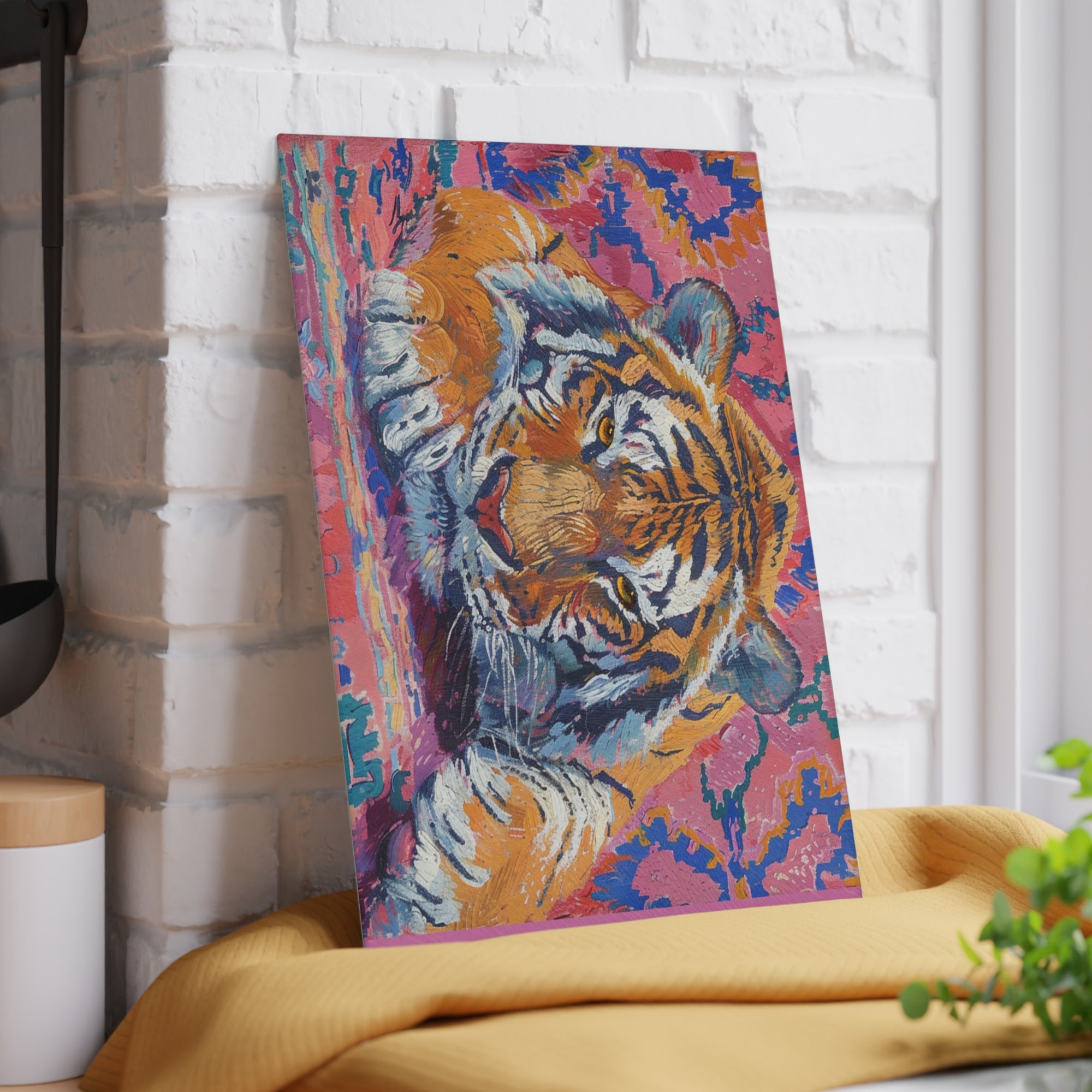 Cutting Board - Moroccan tiger - Personalization Optional