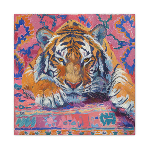 Moroccan Tiger - Available in 5 Sizes - Matte Canvas