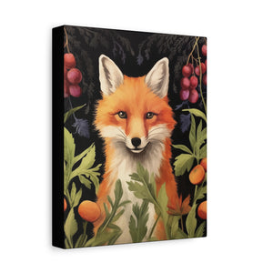 Food Forest Fox - Available in 4 Sizes - Matte Canvas