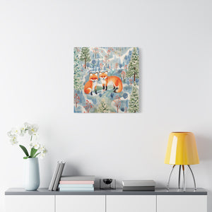 Fox Friend Trails - Available in 4 Sizes - Matte Canvas