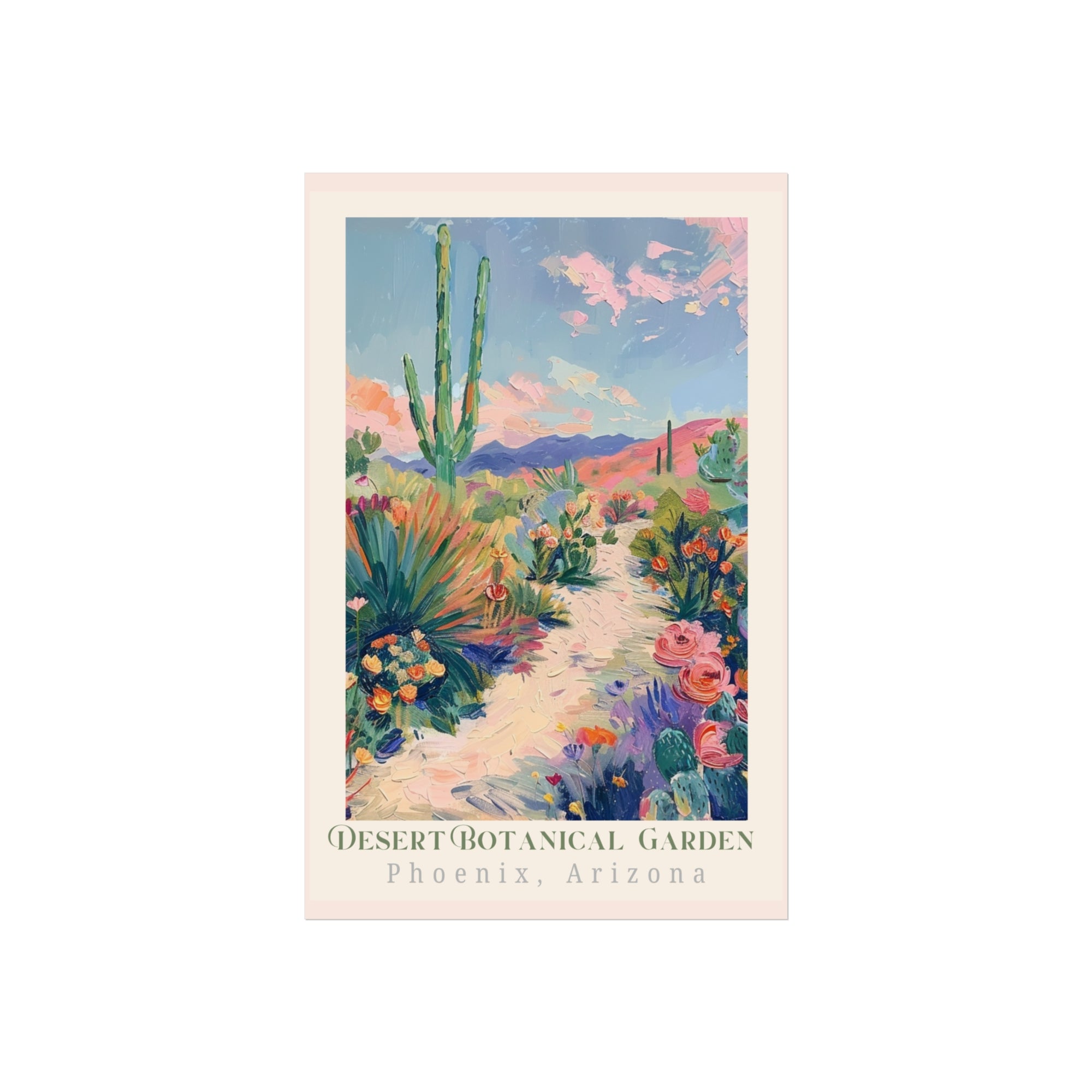 Fine Art Posters| Desert Botanical Garden - Phoenix, Arizona | 4 Sizes