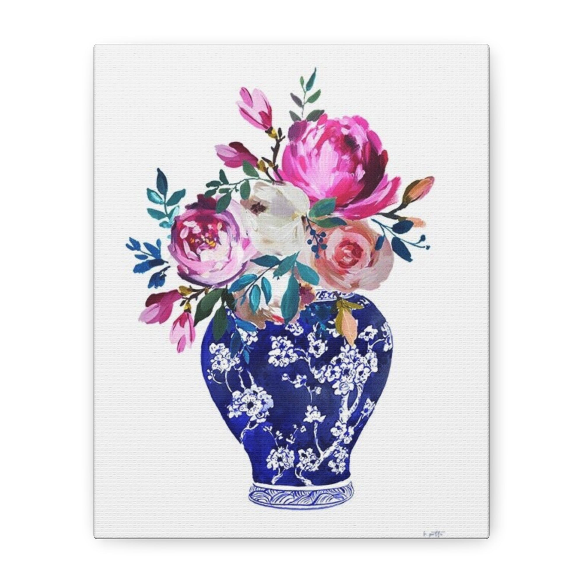 Chinoiserie No. 1 - Available in 4 Sizes - Matte Canvas