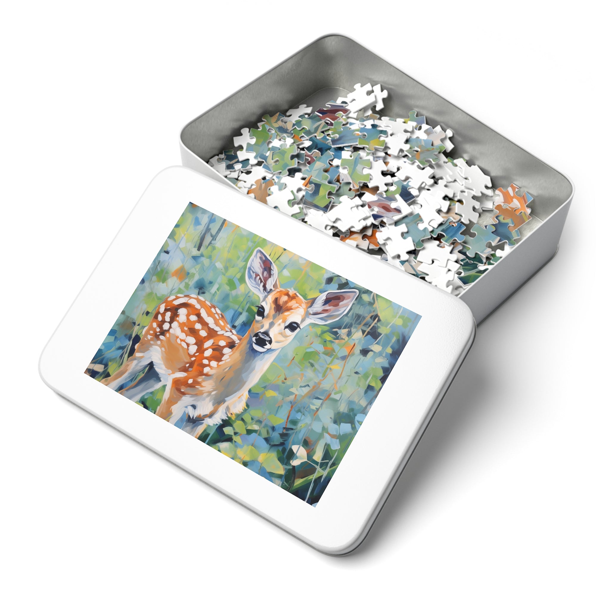 Jigsaw Puzzle | Spotted Fawn (30,  252, 500 & 1000-Piece)