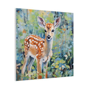 Spotted Fawn - Available in 4 Sizes - Matte Canvas