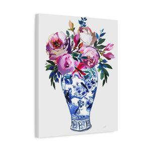 Vivid Chinoiserie No. 3 - Available in 4 Sizes - Matte Canvas