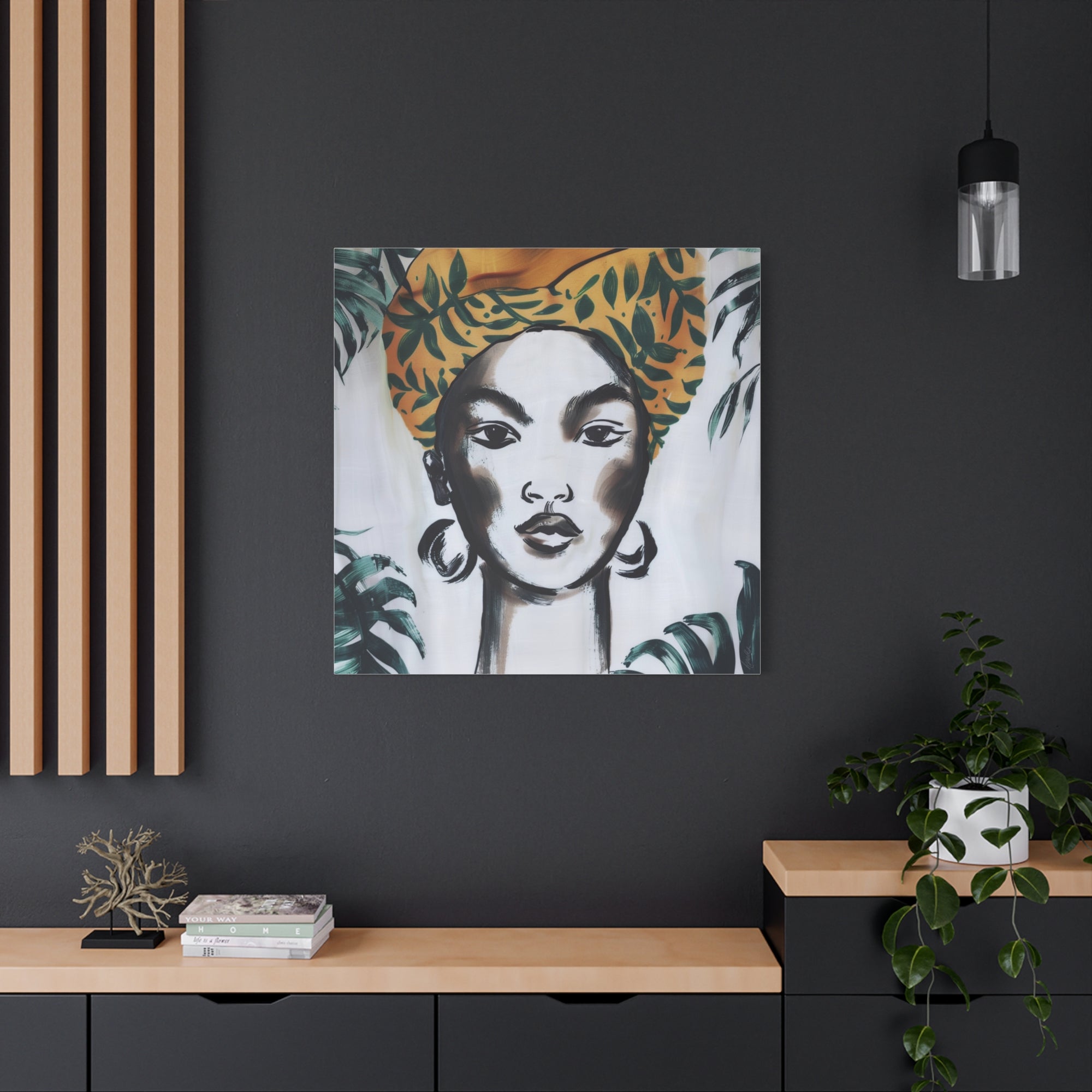 Zuri - Swahilli for Beautiful   - Available in 5 Sizes - Matte Canvas