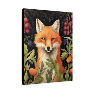 Food Forest Fox - Available in 4 Sizes - Matte Canvas