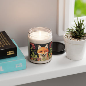 Fox Fur - Scented Soy Candle, 9oz  Luxurious smooth & creamy cashmere blended with subtle notes of amber and cardamom… A wily awakening of the senses