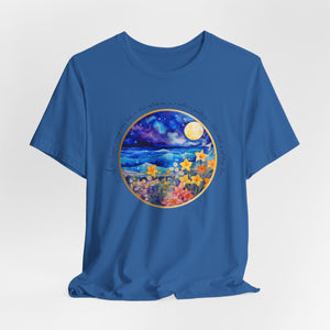 Mother Moon - Personalization option - Unisex Jersey Short Sleeve Tee