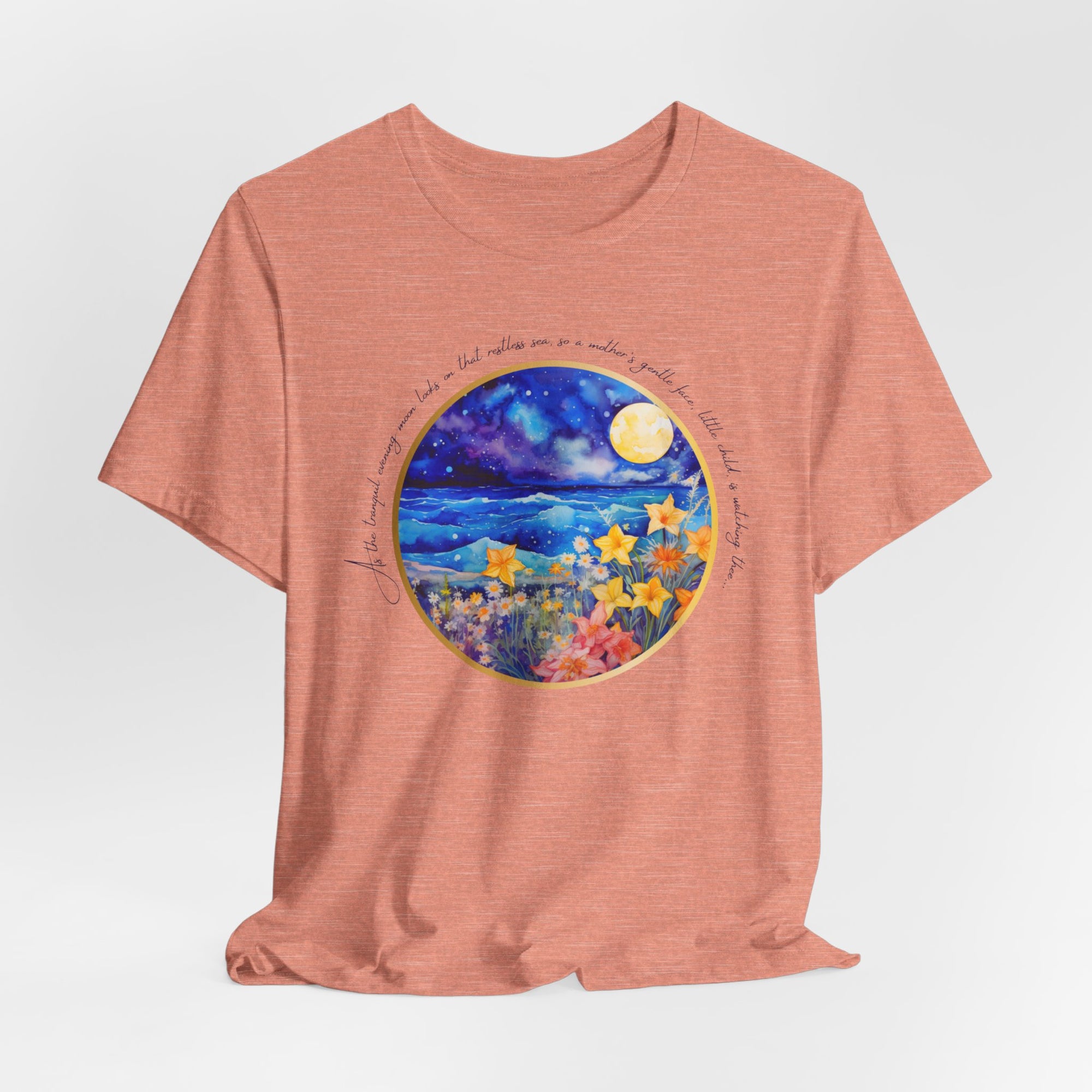 Mother Moon - Personalization option - Unisex Jersey Short Sleeve Tee