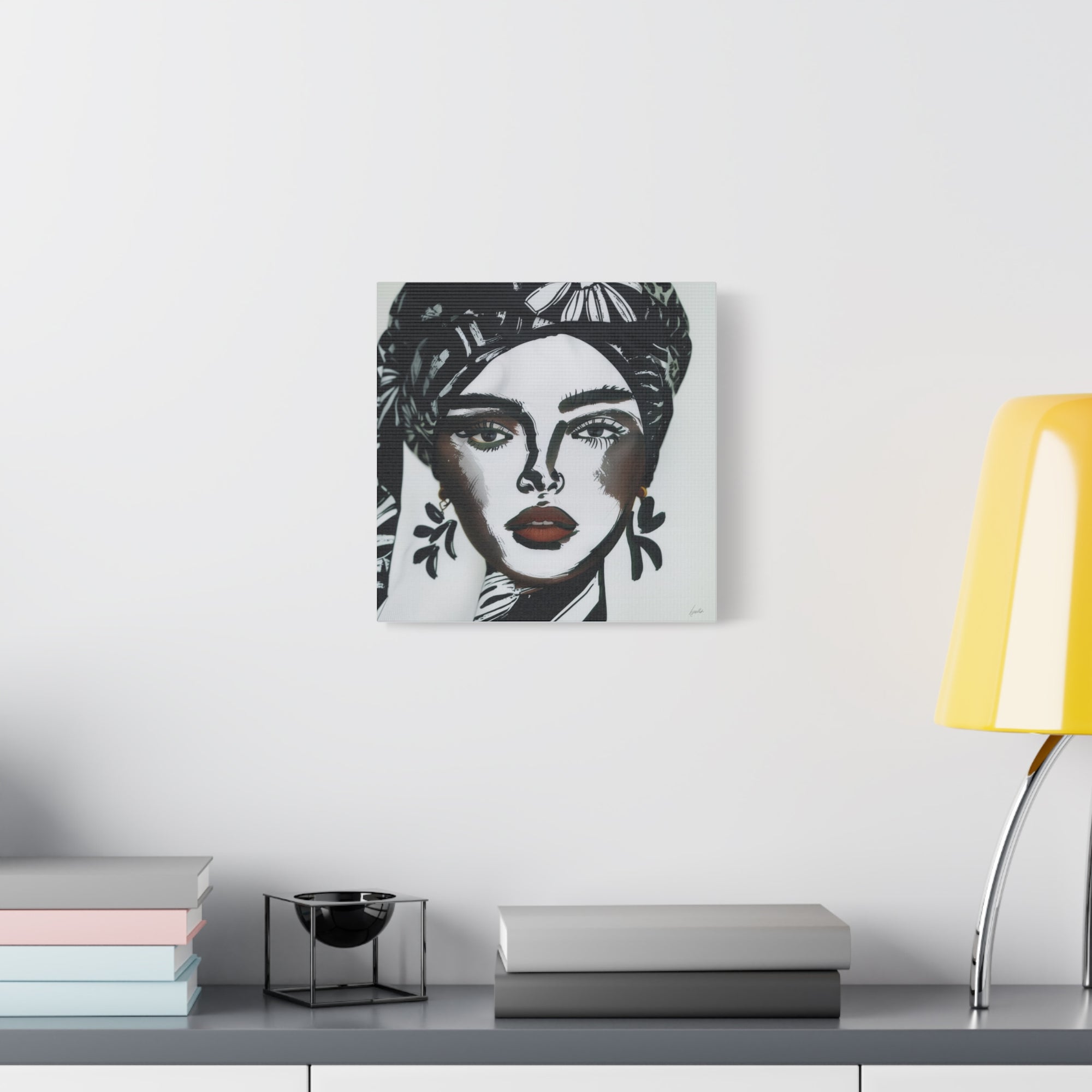 Kiran  - Available in 5 Sizes - Matte Canvas