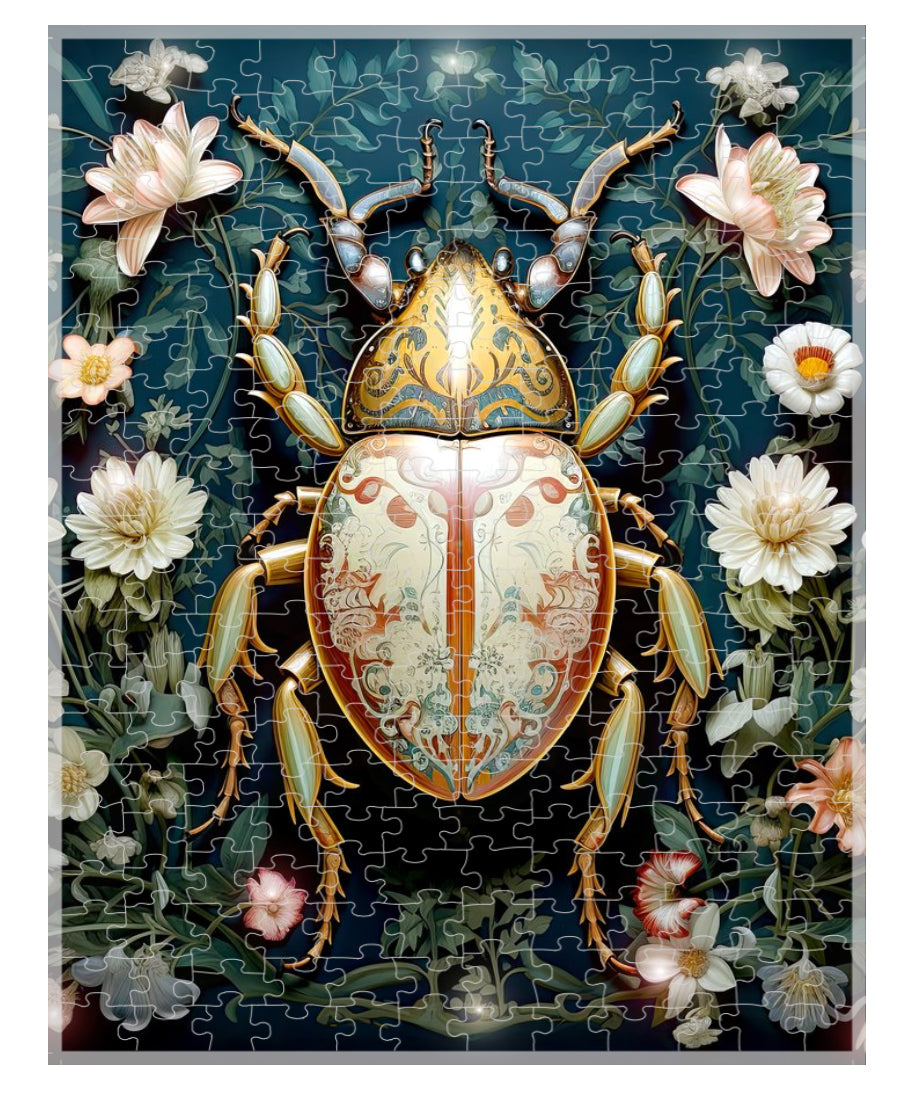PUZZLE - Curiously Beautiful Beetle Collection- Specimen No. 3