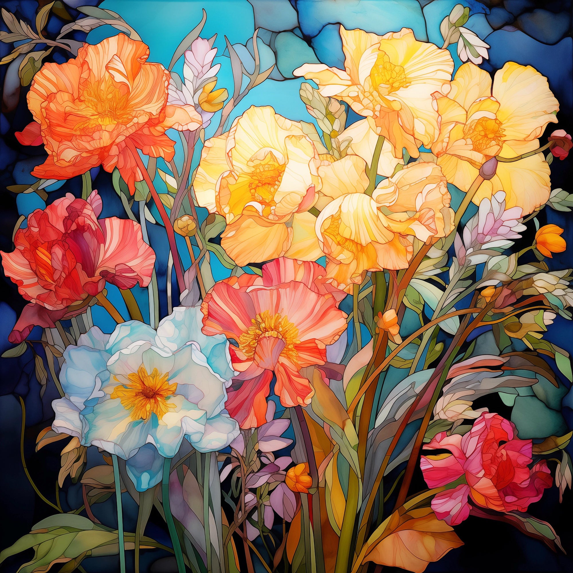 Hello Springtime - Canvas Giclée Print