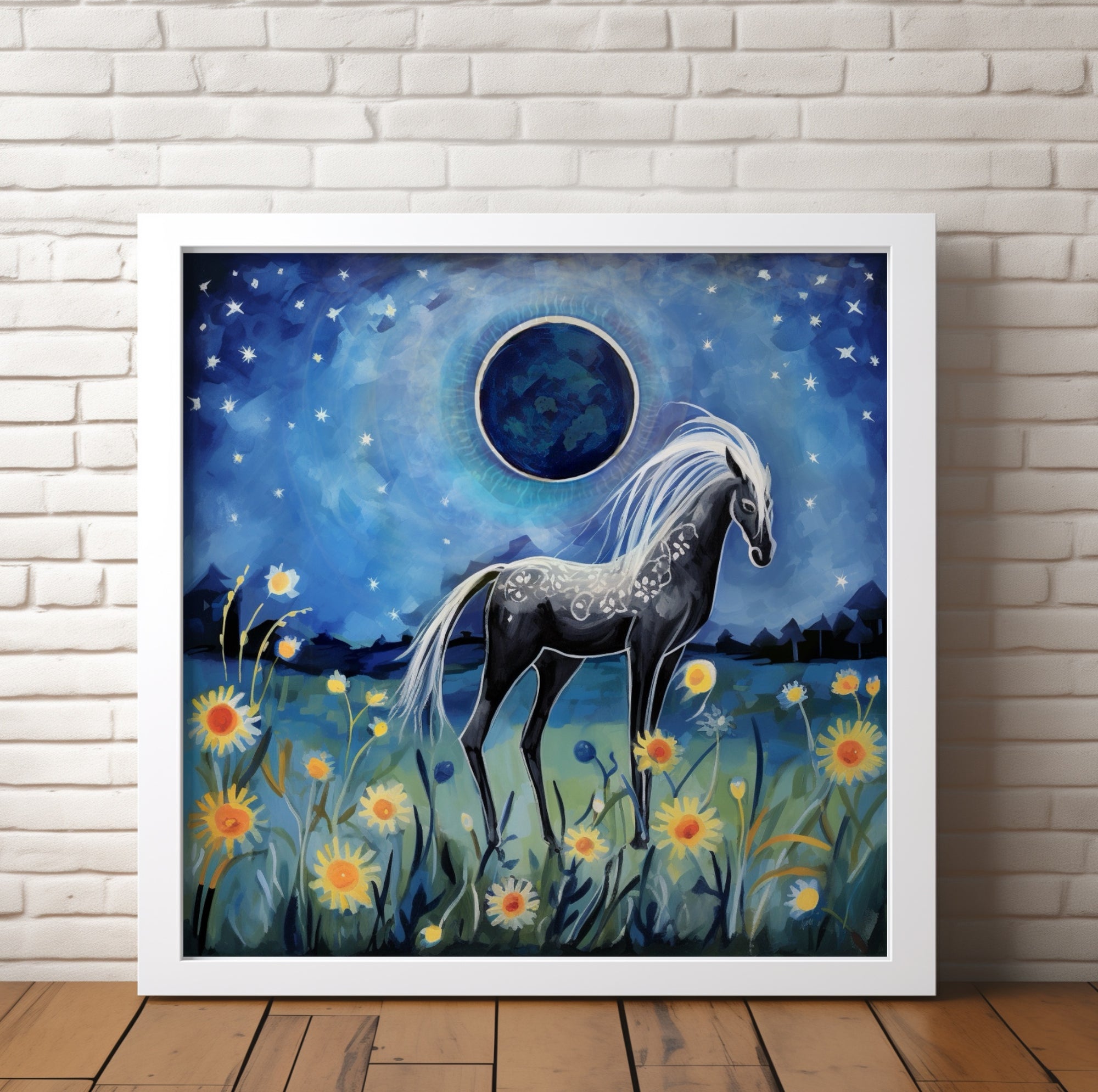 She Ran Calling Wildfire - Canvas Giclée Print